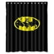 thumbnail image 1 of Cortina de ducha de Batman, juego de cortina de baño con ganchos, tamaño 60 x 72 pulgadas, 1 of 3