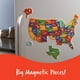 thumbnail image 2 of Rompecabezas magnéticos con mapas de EE. UU., 44 piezas, para niños mayores de 4 años, 2 of 3