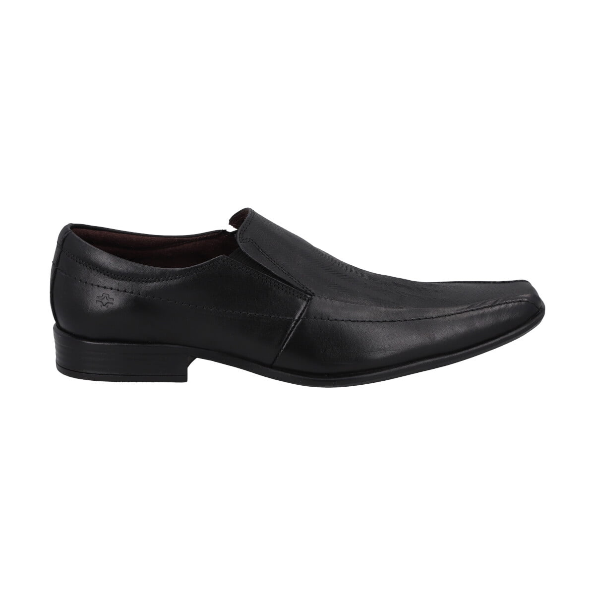 Zapato Hombre Cuero Negro Perlatto