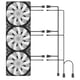 thumbnail image 1 of Ventiladores De La Caja De La Computadora Ventilador De La Caja De Refrigeración Ventilador De Refrigeración De La PC De 1500 RPM Para La Caja De La PC, 1 of 2