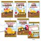 thumbnail image 1 of Tarjetas de San Valentín Paper Frenzy – Pack de 25 con tema de construcción, 1 of 6