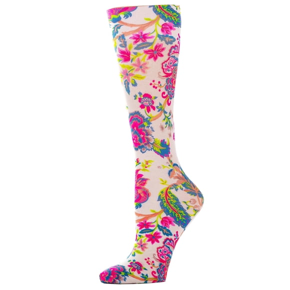 Calcetines de compresión Celeste Stein color crema Pampalore