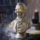 thumbnail image 2 of Estatua Animada con Sensor de Movimiento y Sonido 36 cm Halloween - Frank & Mortis, 2 of 3