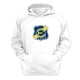 thumbnail image 1 of Polerón Canguro Everton Blanco Talla S Unisex, 1 of 3