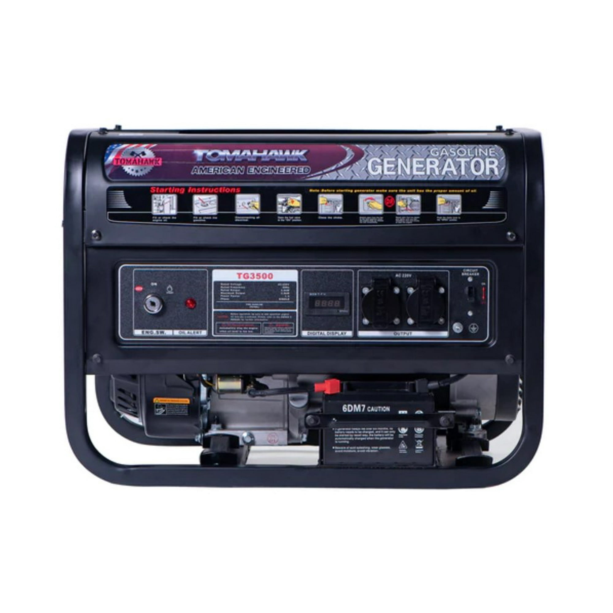 Tomahawk Power - Generador Eléctrico 3500w Partida Eléctrica