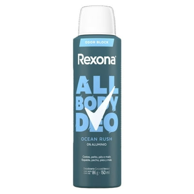 Rexona All Body Deo Aerosol Ocean Rush 150Ml