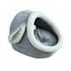 thumbnail image 4 of Cama Para Gatos Casa Cueva Carpas Manta Suave Camas Para Mascotas Para Perros Accesorios Para Cachorros M Conejo Gris, 4 of 5