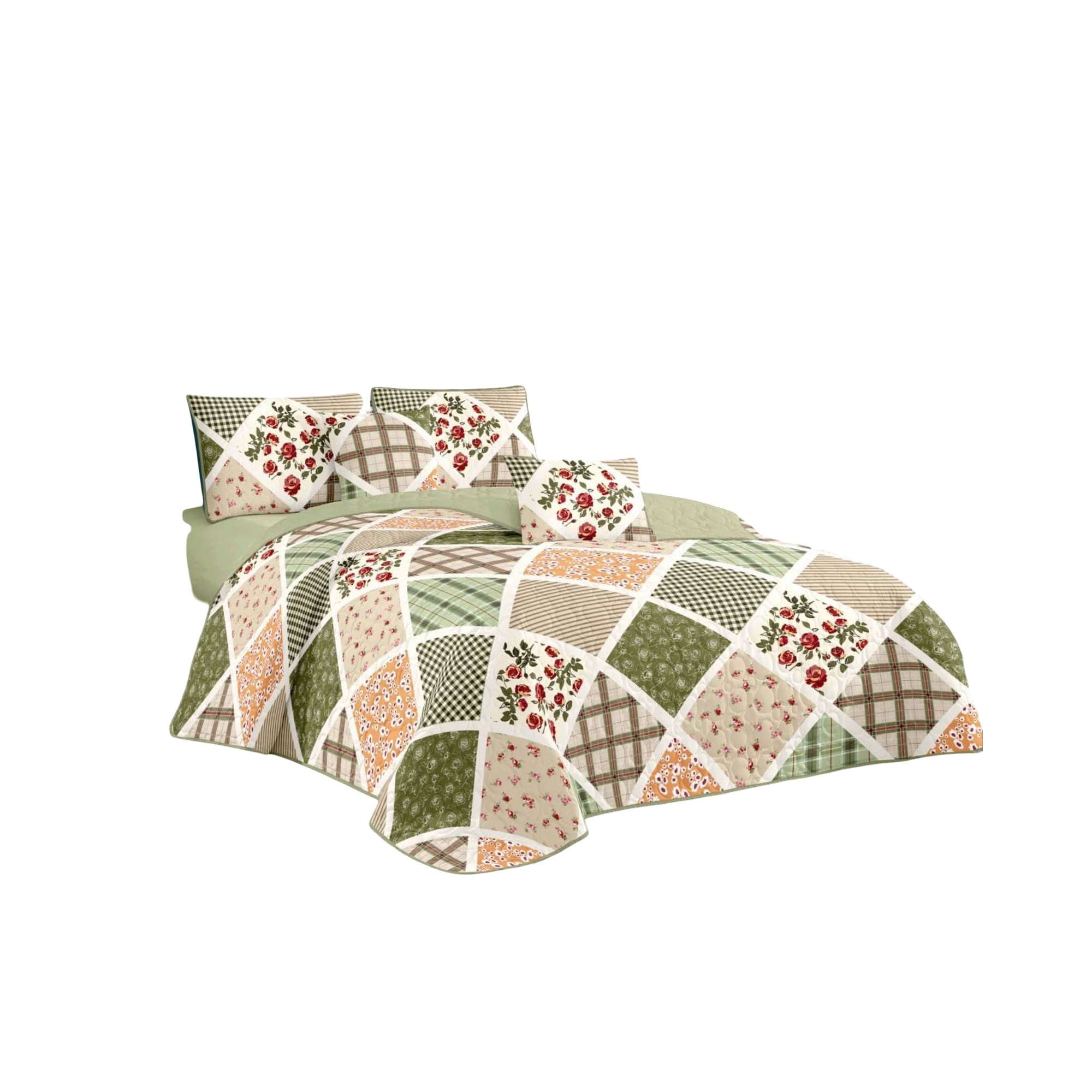 Genérico - Colcha Quilt De Verano King