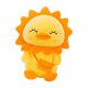 thumbnail image 1 of Pato Suave De Peluche De Juguete Para Niños, Regalos De Cumpleaños, Coche, Juguetes Para Dormir, Adornos, 30cm, Ojos Entrecerrados, 1 of 5