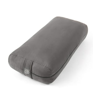 Almohada Bolster Sweet Home Collection, Soporte Restaurador, Color Gris