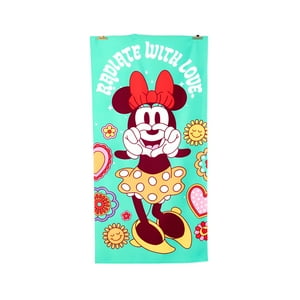 Genérico - Pack Bolso Toalla 70X140Cm Dibujo Animado Ratona Coqueta