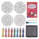 thumbnail image 2 of Sand Art Kit Kulture Khazana Rangoli Mandala con purpurina, 2 of 8