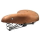 thumbnail image 3 of Asiento De Sillín De Bicicleta De Piel De Vaca Retro A Prueba De Golpes Primavera Marrón Con Cuerda, 3 of 5