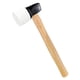 thumbnail image 1 of Mallet C&T de caucho blanco para pisos con cabezal reemplazable, 1 of 7
