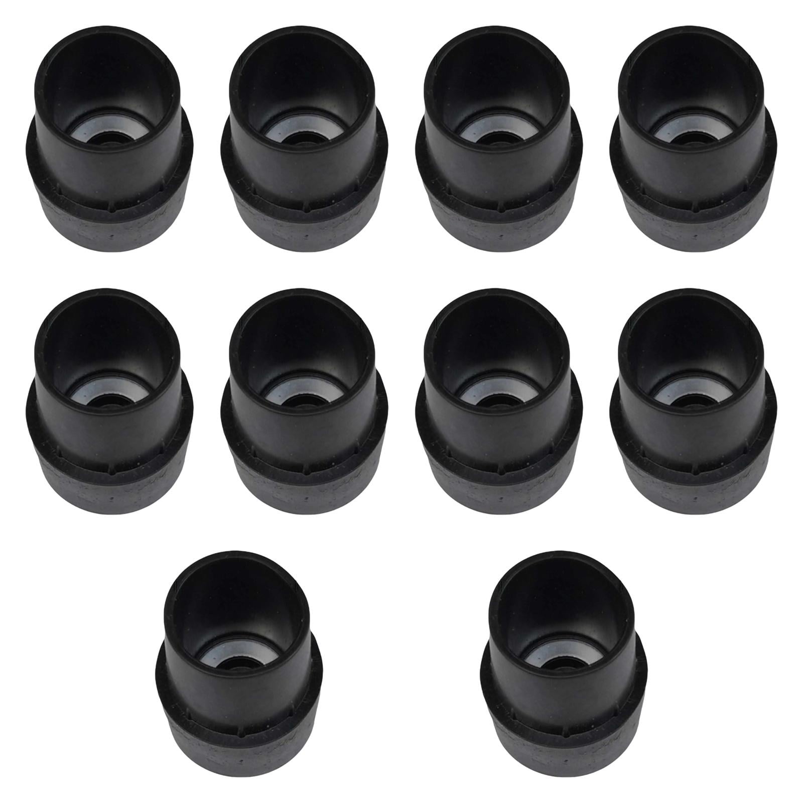 Magideal - Almohadillas Para Patas De Trampolín, Cubiertas Para Tubos De Cama De Salto, Evitan Que Se Muevan, Goma Antideslizante, Fácil Instalación, Tapete De P 10 Por Ciento