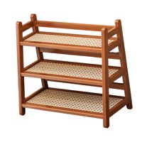 Magideal - Soporte Para Jarabe De Café, Organizador De Estación De Café, Almacenamiento De Condimentos, Estante De Mostrador De Cocina De 3 Niveles, Soporte Para Marrón