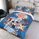 thumbnail image 3 of La Casa de Ratón de Disney Conjunto de sábanas temático, trío de piezas, cómodo y amigable con la piel, diseño único, regalo de decoración para el hogar para familiares, amigos y fans, 90 cm * 190 cm, 3 of 6