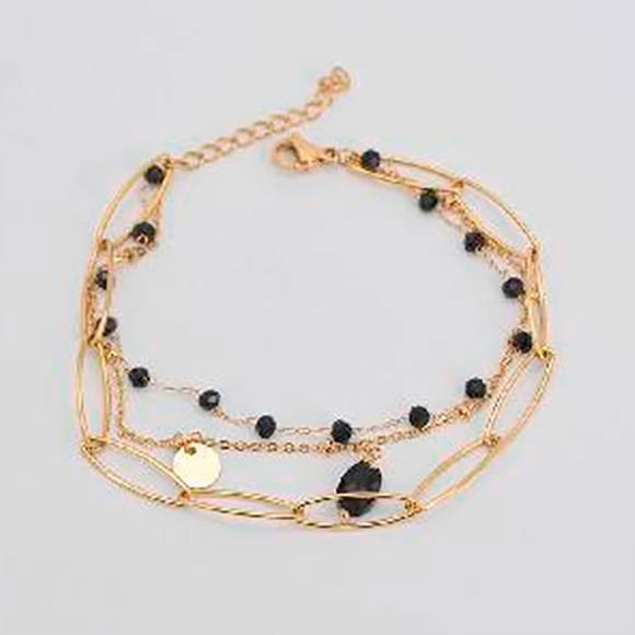 PulseraDoble Mujer 19x2cm N/A Mosqueton AceroInoxidable Ace
