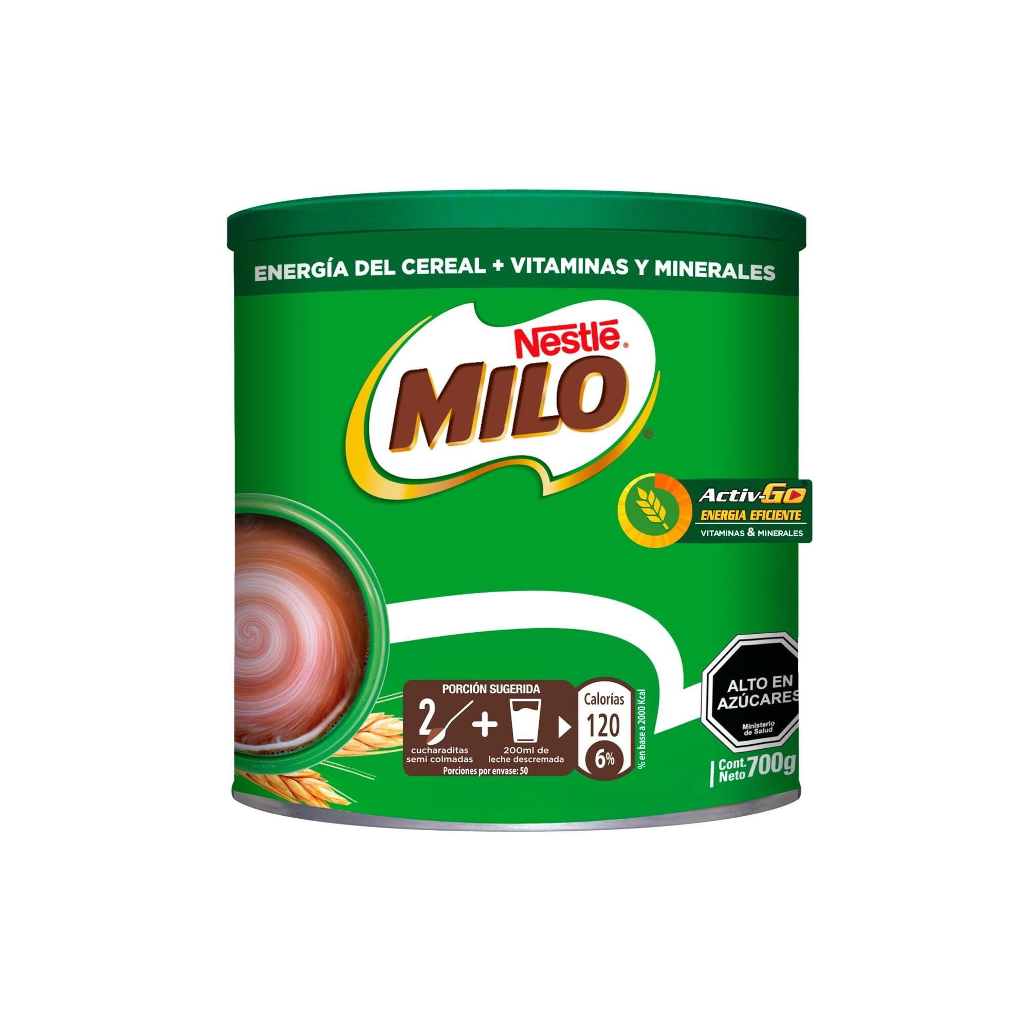 Saborizante Para Leche Tarro Activgo 700 g Nestle