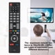 thumbnail image 4 of Control remoto de repuesto compatible con televisores Magnavox NH409UD, NH400UD, NH402 y NH404UD., 4 of 8