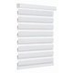 thumbnail image 1 of Cortina Roller Duo Cebra Dia Y Noche 160x200cm blanco, 1 of 9