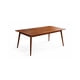 thumbnail image 1 of Mesa de Comedor 6 puestos Henry 160X90X76 - Walnut, 1 of 3