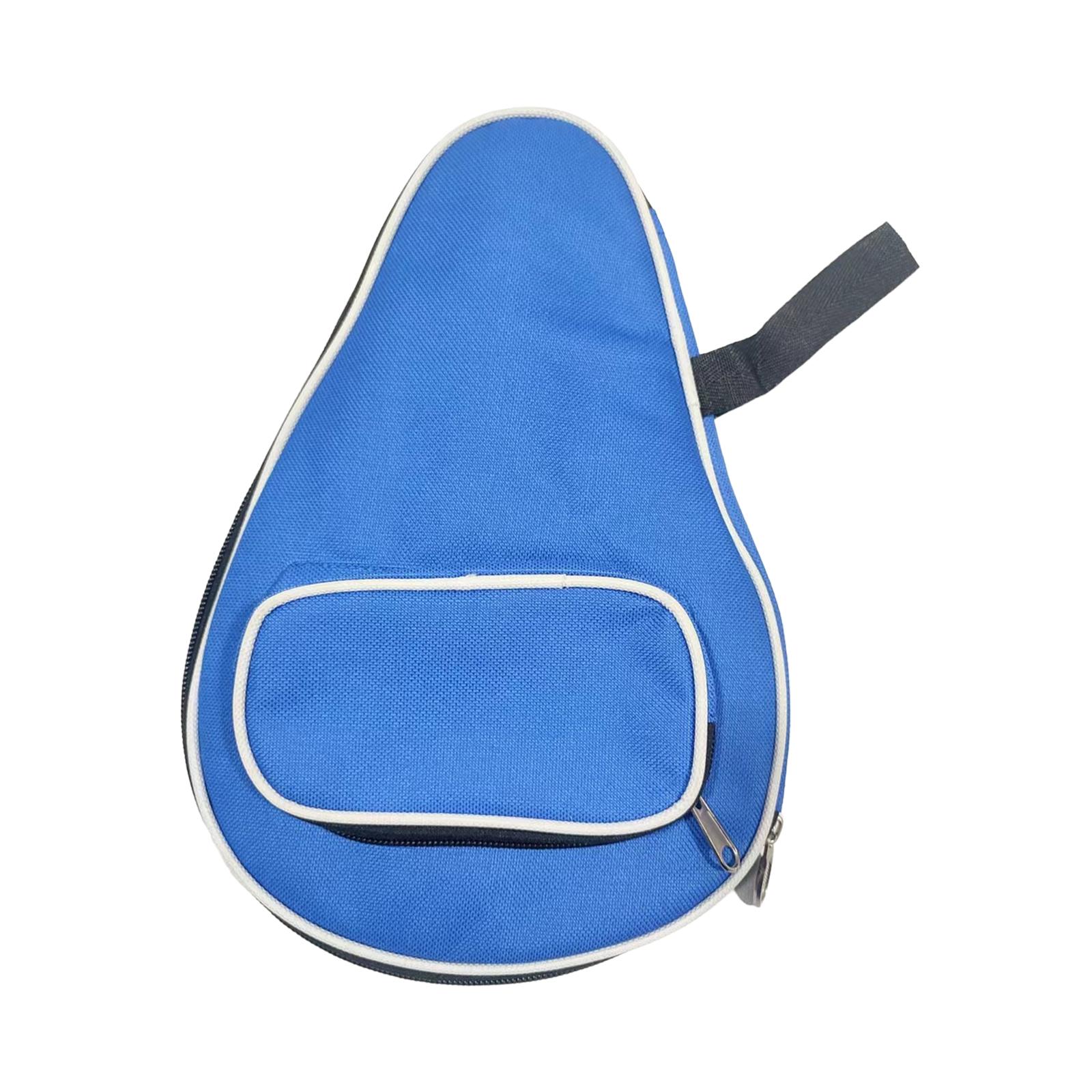 Ioensy - Funda Para Raqueta De Tenis De Mesa, Funda Duradera Para Paleta De Tenis De Mesa Para Viajes En Interiores, Color Azul
