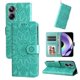 thumbnail image 5 of Funda tipo cartera FOXDOCK para Realme 10 4G , diseño girasol en relieve, cuero PU, cierre magnético, soporte y tarjetero, 5 of 5