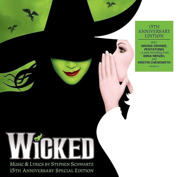 CD de música Wicked (grabación original del reparto) CD del 15º aniversario