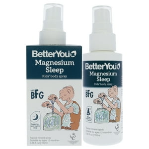 Betteryou - Spray Corporal Para Dormir Con Magnesio De Para Niños - Spray Corporal