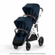 thumbnail image 5 of Segundo asiento Cybex eGazelle Ocean Blue para cochecito doble, 5 of 8