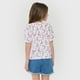 thumbnail image 2 of Polera Niña Kids Manga Corta Full Crop Blanco Corona, 2 of 5