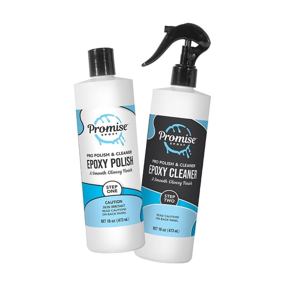 Epoxy Kit Promise Epoxy Pro Polish 480 ml y limpiador 480 ml