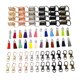 thumbnail image 3 of Set De Pulsera De Hardware Key FOB De 72pcs Conjunto De 6 Colores Con Anillos Para Llaves De Cordón, 3 of 5