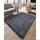 thumbnail image 4 of Alfombra Peluda 200x300 Premium Color Gris Oscuro, 4 of 4