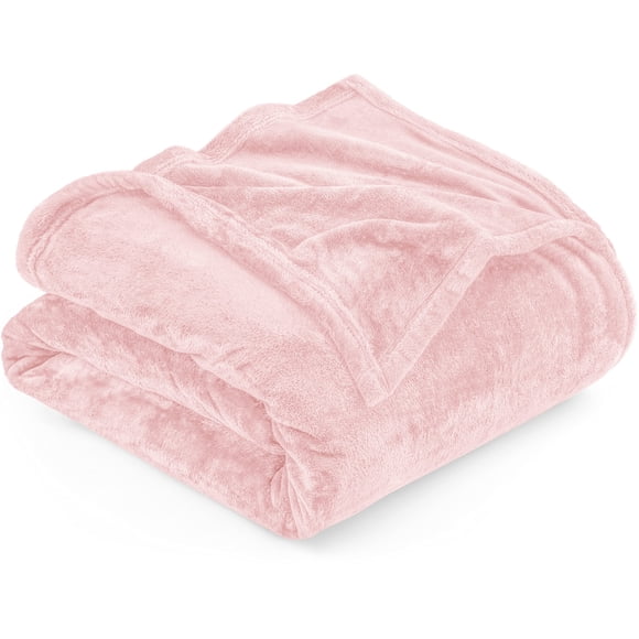 Blanket Utopia Bedding - Forro polar de microfibra, tamaño king, color rosa, 300 g/m²