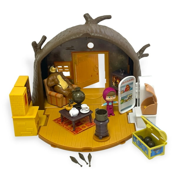 Casa Masha Y El Oso Walmart Deals Peluche Juguetes De Masha Y El