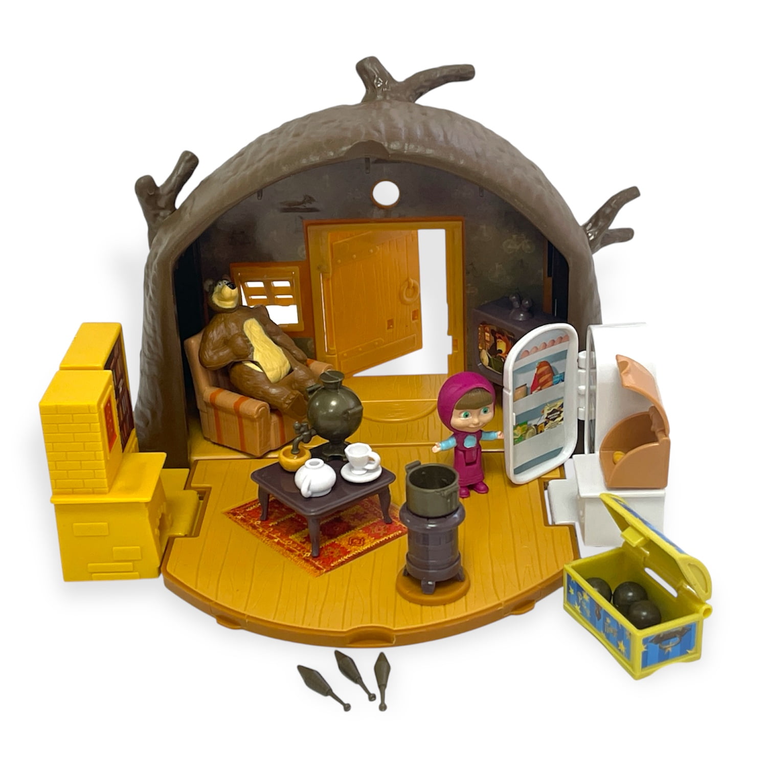 Toyng - Juguete Casa Oso Set De Juego - Masha Y El Oso