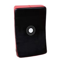 Ioensy - Muay Thai Pad Curvo Entrenamiento Mano Pad Para Practicar Muay Thai Mma Negro Rojo