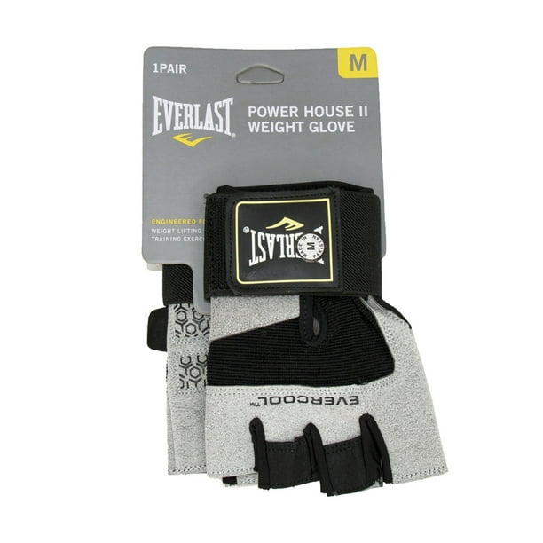 Guantes De Pesas Power House Ii Negro/Gris Everlast L