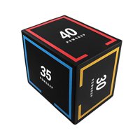 Magideal - Caja De Salto Pliométrico 3 En 1, Resistente, Para Entrenamiento Y Agilidad En Casa. Multifuncional, Ideal Para Entrenamiento De Fuerza Y Acondicion