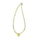 thumbnail image 3 of Collar De Cuentas Mixtas Lindo Dulce Para Bodas Aniversario Cuentas Gargantilla Collar Amarillo, 3 of 5