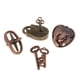 thumbnail image 2 of 4 Unids/set Intelectual Creativo Ocio Rompecabezas Metal Magic Lock Juguete Estilo 1, 2 of 5