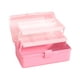 thumbnail image 1 of Caja De Almacenamiento Portátil Caja De Herramientas Con Asa Plegable Multipropósito Para Artesanía, 1 of 5