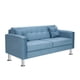 thumbnail image 2 of Sofa New Retro 3c Felpa 12 Azul Petroleo, 2 of 6