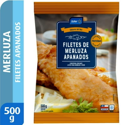 Merluza Filetes Apanados 500 G Lider
