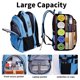 thumbnail image 3 of Mochila SHRRADOO para portátil de viaje, antirrobo, puerto USB de 16,3 pulgadas, 3 of 7