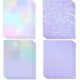 thumbnail image 1 of Papel adhesivo para stickers Sanzix 36 hojas A4 holográfico impermeable, 1 of 6