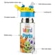 thumbnail image 3 of Botella de Agua Infantil Desmarcar Fiesta de Palabras Azul 350 ml, 3 of 6