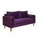 thumbnail image 2 of Sofa Sky 3c Felpa 04 Morado, 2 of 5